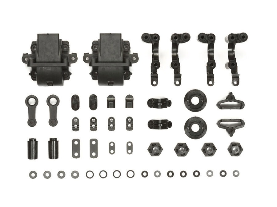 Tamiya 54743 RC TA07 A Parts (Bulkheads) Carbon Fiber Reinforced：圖片 1