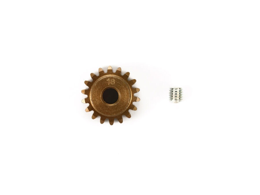 Tamiya 54769 RC Hard Coated Pinion Gear 06 Module Aluminum (18T) Hop-Up Parts：圖片 1
