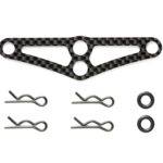 Tamiya 54782 Touring Car Carbon Body Mount Crossmember (Front)