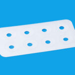Tamiya 54785 RC Body Mount Hole Patches Clear