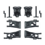 Tamiya 54815 TT-02B Reinforced Gear Covers & Lower Suspension Arms (2pcs.)