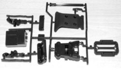 Tamiya 54816 DT-03 Reinforced M Parts (Damper Stay Mount)：圖片 2