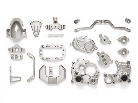 Tamiya 54821 - T3-01 A Parts Gearbox (Semi Gloss Plated)