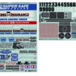 Tamiya 54844 Marking Sticker (Racing Truck)