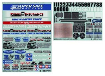 Tamiya 54844 Marking Sticker (Racing Truck)