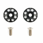 Tamiya 54848 Aluminum Wing Washers (Black)