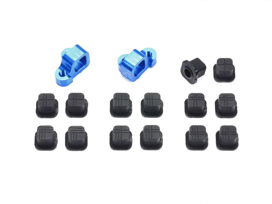 Tamiya 54884 Aluminum Adjustable Separate Suspension Mounts (A)：圖片 1