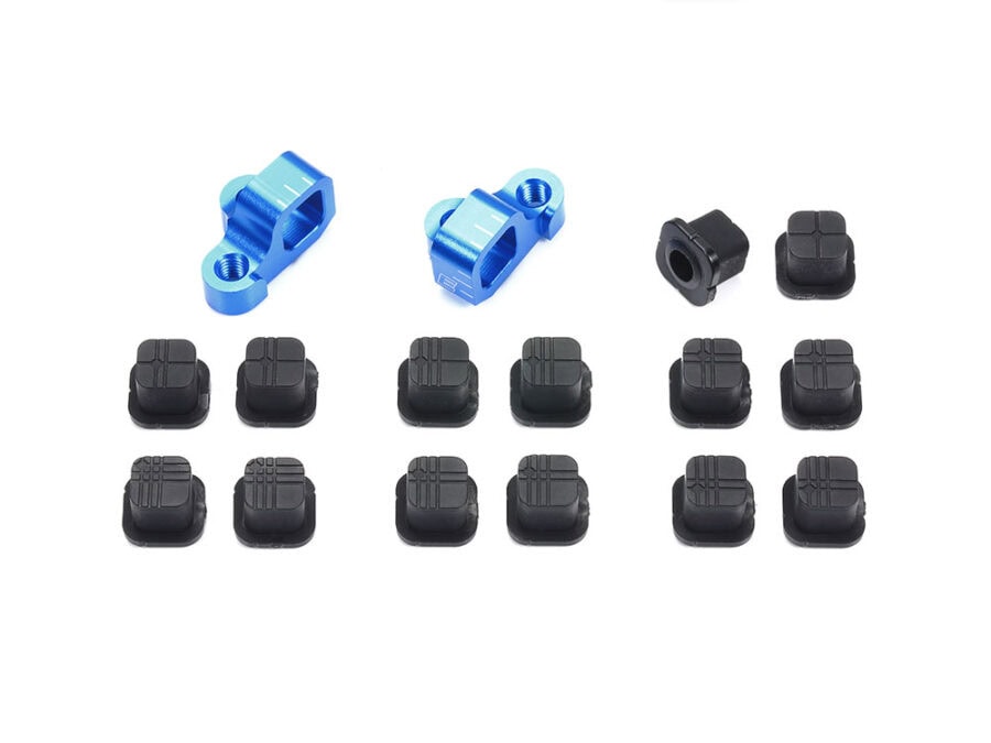 Tamiya 54885 Aluminum Adjustable Separate Suspension Mounts (E)：圖片 1