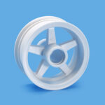 Tamiya 54912 T3-01 Dual Rider F Wheel Whi