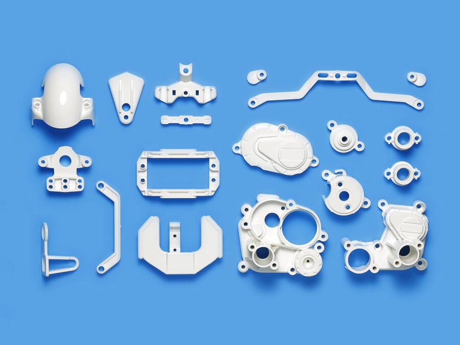 Tamiya 54915 T3-01 A Parts Whi：圖片 1