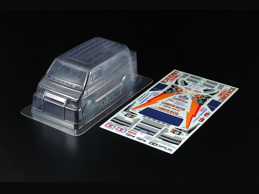 Tamiya 54927 1/24 RC Lunch Box Mini Clear Body Parts Set：圖片 1