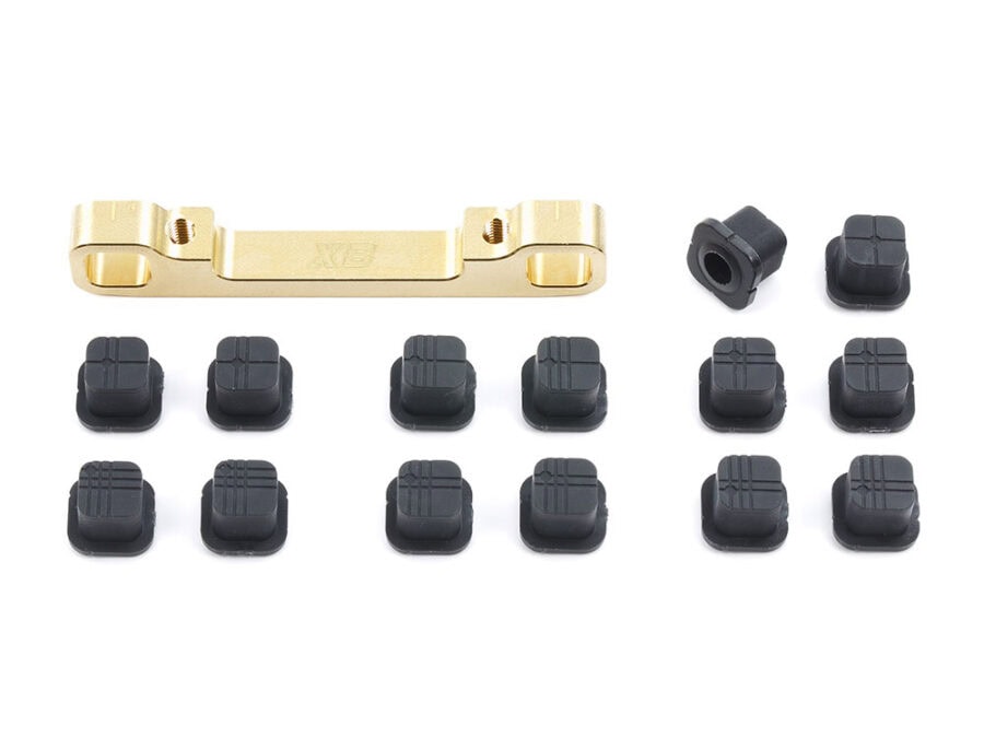 Tamiya 54935 RC Brass Adjustable Suspension Mount (XB)：圖片 1