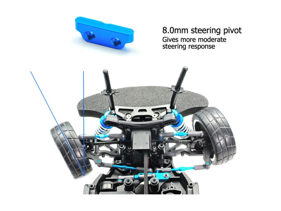 Tamiya 54949 TA07 Adjustable Ackerman Set：圖片 3
