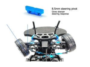 Tamiya 54949 TA07 Adjustable Ackerman Set：圖片 4