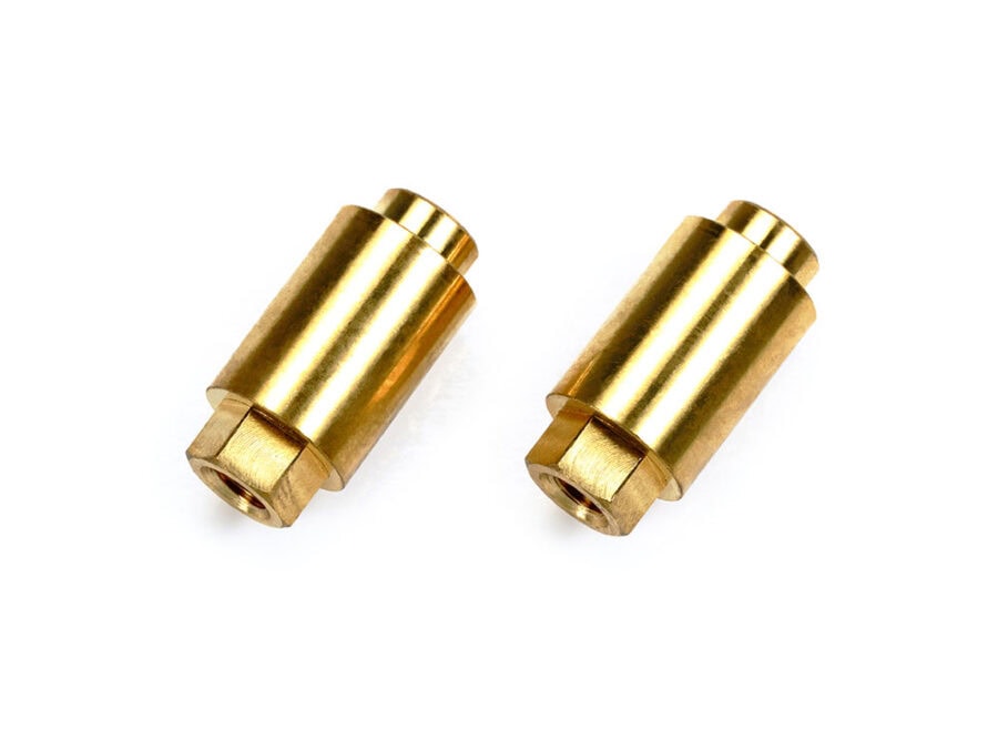Tamiya 54976 TRF420 Brass Bumper Posts：圖片 1