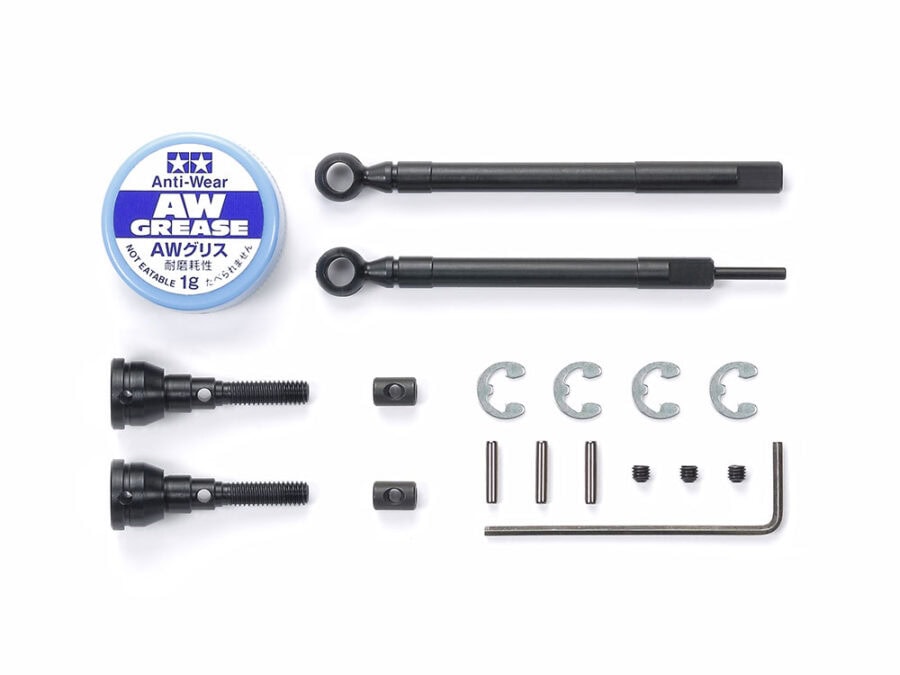 Tamiya 54984 CC-02 F Assy Univ Shafts LR：圖片 1