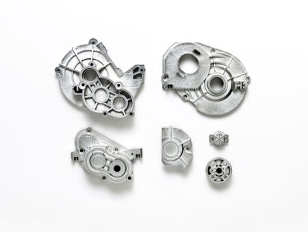 Tamiya 54989 CC-02 A Parts (Gearbox) (Matted Plated)
