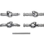 Tamiya 54990 CC-02 B Parts (Axle Housing) (Matte Plated)