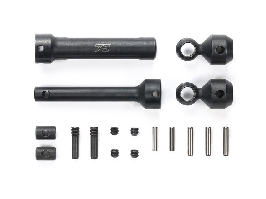 Tamiya 54998 CC-02 CarbSteel PropShaft 75mm：圖片 1