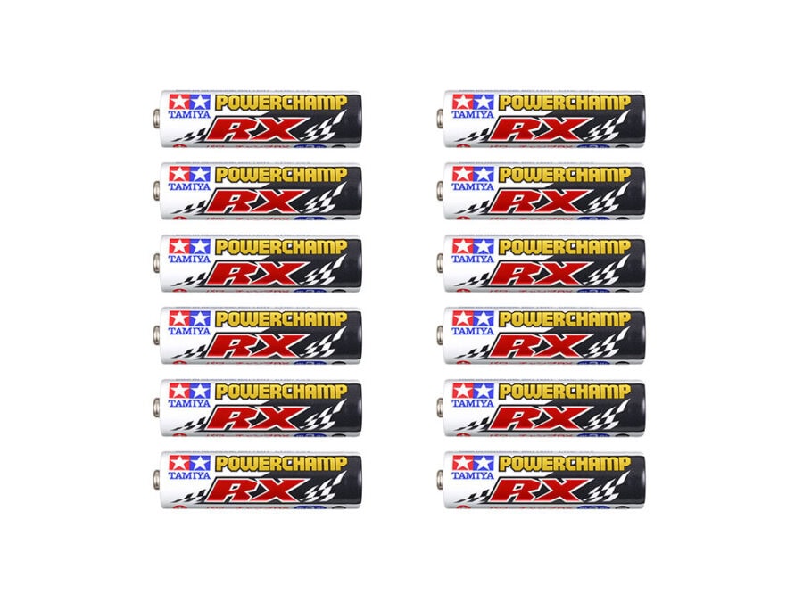 Tamiya 55120 Power Champ RX Alkaline Batteries (AA 12pcs. pack)：圖片 1
