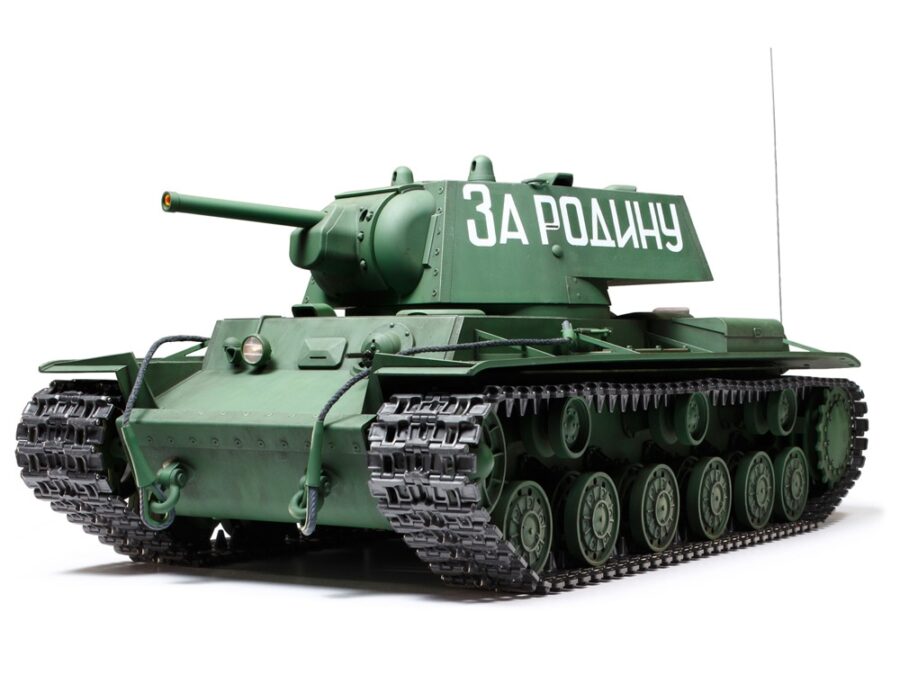 Tamiya 56028 1/16 R/C Russian Heavy Tank KV-1 Full-Option Kit：圖片 2