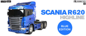 Tamiya 56327 1/14 RC Scania R620 Highline - Blue Edition：圖片 2