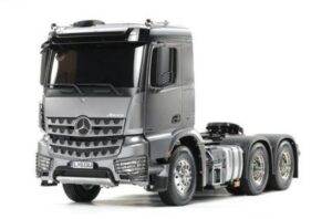 Tamiya 56359 1/14 Mercedes-Benz Arocs 3363 6x4 ClassicSpace (Light Gun Metal Edition)：圖片 3