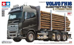 Tamiya 56360 1/14 RC Volvo FH16 Globetrotter 750 6x4 Timber Truck：圖片 2