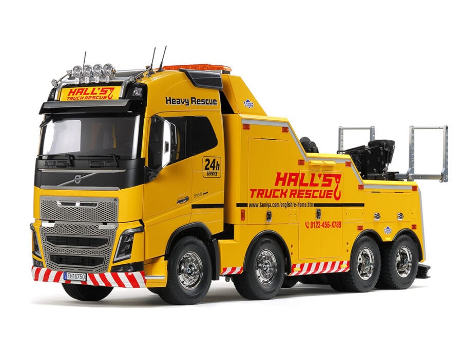 Tamiya 56362 Volvo FH16 Globetrotter 750 8x4 Tow Truck：圖片 25
