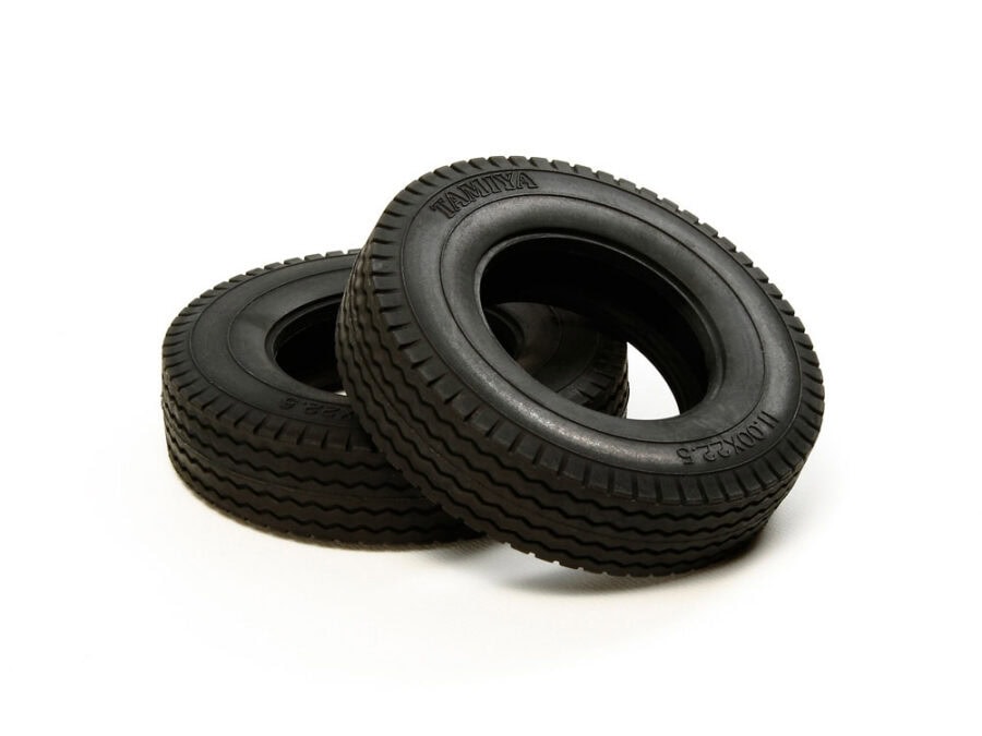 Tamiya 56527 TR Tire*2 (Hard/22mm)：圖片 1