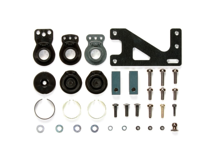 Tamiya 56532 RC Tractor Truck Aluminum Steering Servo Mount：圖片 1