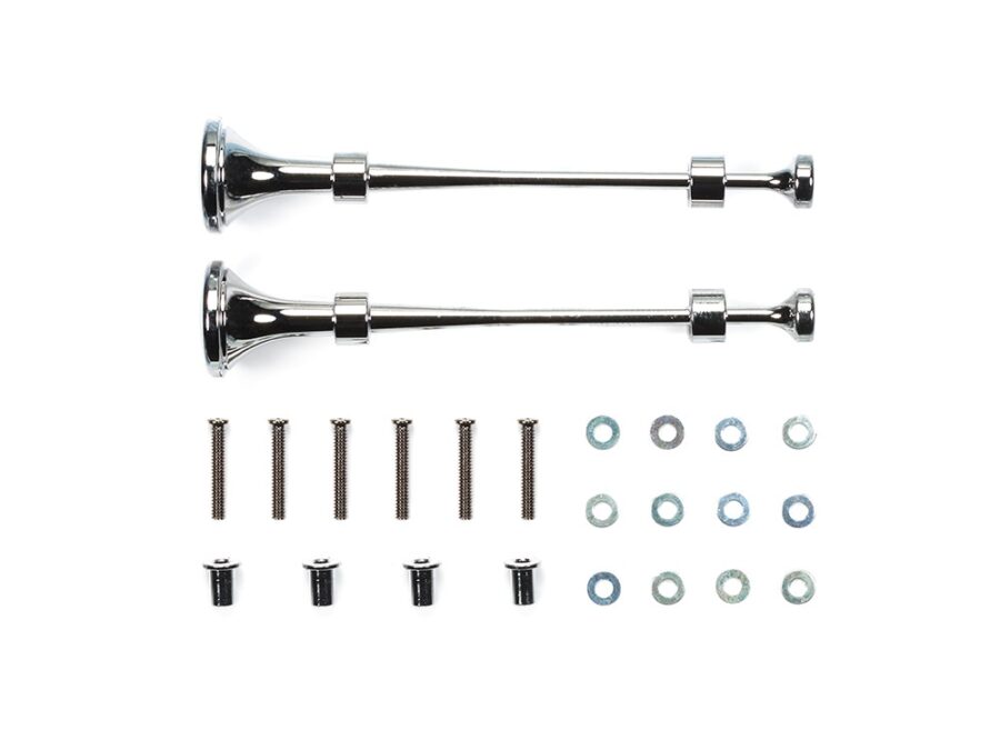 Tamiya 56540 Metal Air Horn Set for Tractor Truck：圖片 1