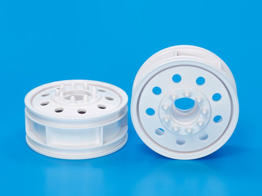 Tamiya 56541 F Wheels (22mm/Whi)：圖片 1