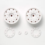 Tamiya 56543 Wheels (30mm/Hex/Whi) *2