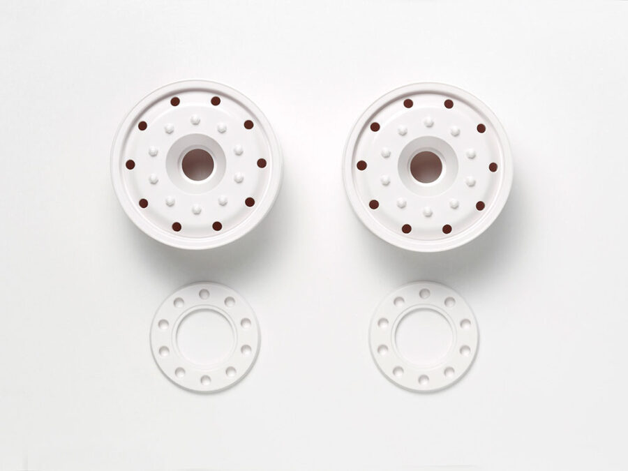 Tamiya 56544 BB Wheels (30mm/Whi) *2：圖片 1