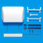 Tamiya 56546 1/14 RC Roof Spoiler White Edition