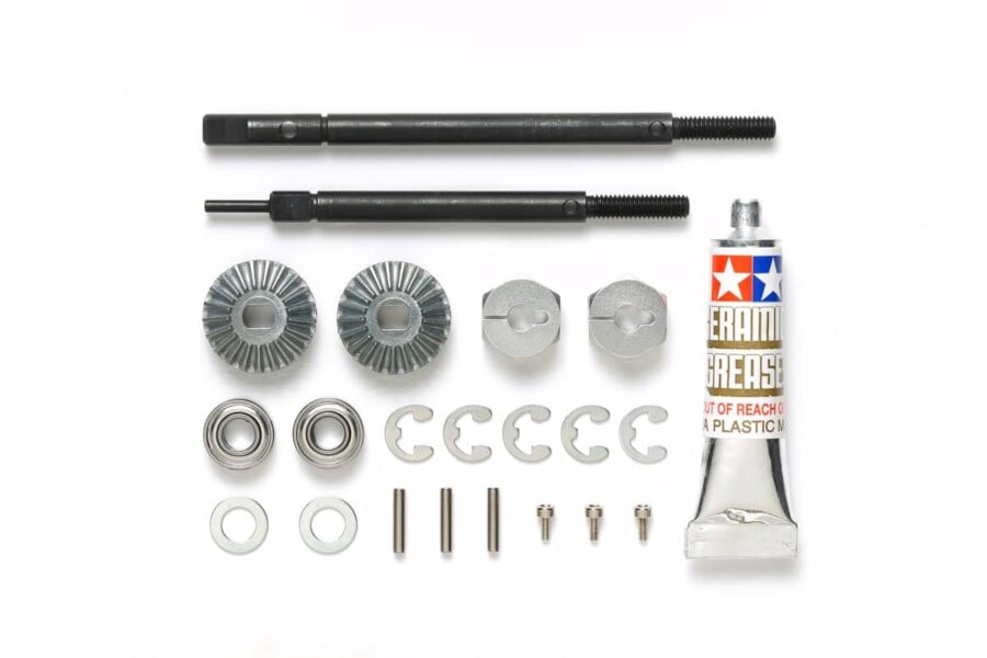 Tamiya 56554 Reinforced Axle Shaft Set for Tractor Truck：圖片 1