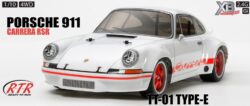 Tamiya 57874 1/10 R/C XB Porsche 911 Carrera RSR "White Version" (TT-01 Type-E Chassis)：圖片 2