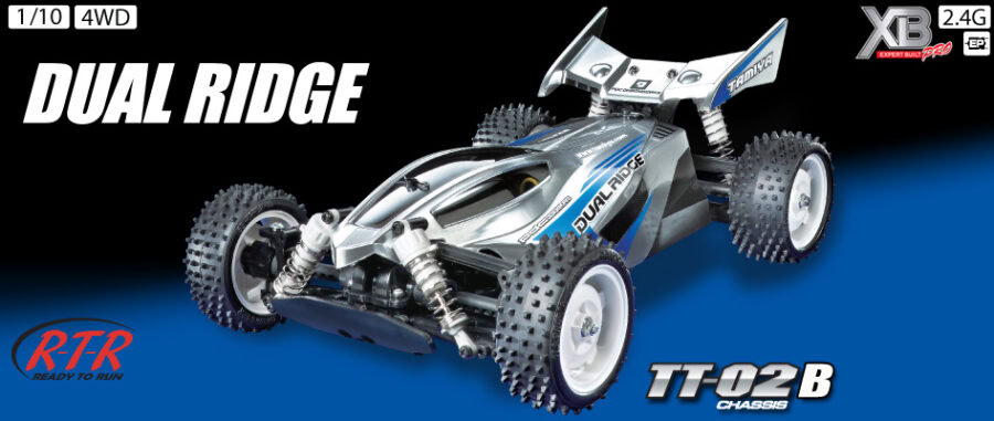 Tamiya 57876 1/10 R/C XB Dual Ridge (TT-02B Chassis)：圖片 2