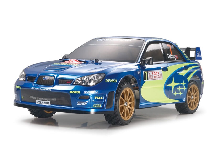 Tamiya 58417 1/10 R/C Subaru Impreza WRC Monte Carlo '07 (DF-03Ra Chassis)：圖片 1