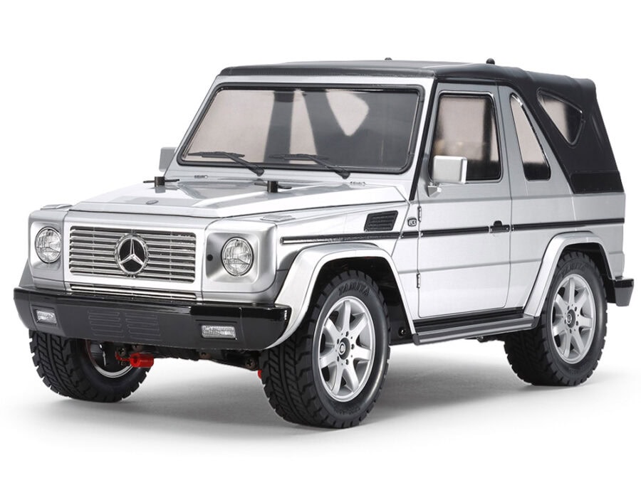 Tamiya 58635 1/10 R/C Mercedes-Benz G 320 Cabrio (Silver Painted Body) (MF-01X Chassis)：圖片 1