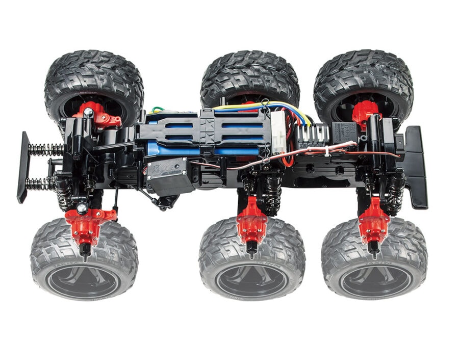 Tamiya 58660 1/18 R/C Dynahead 6x6 (G6-01TR)：圖片 7