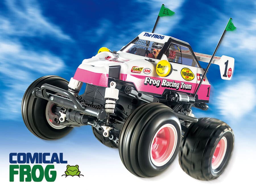 Tamiya 58673 1/10 R/C Comical Frog (WR-02CB)：圖片 2