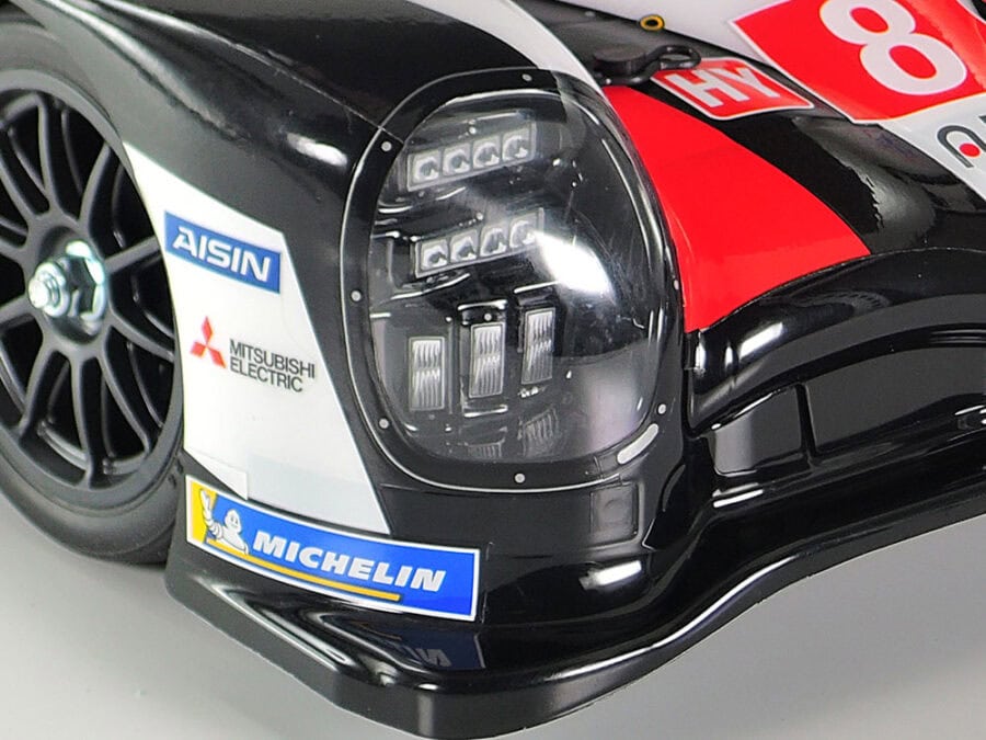 Tamiya  58680 1/10 RC TOYOTA GAZOO Racing TS050 HYBRID 2019 (F103GT Chassis)：圖片 5