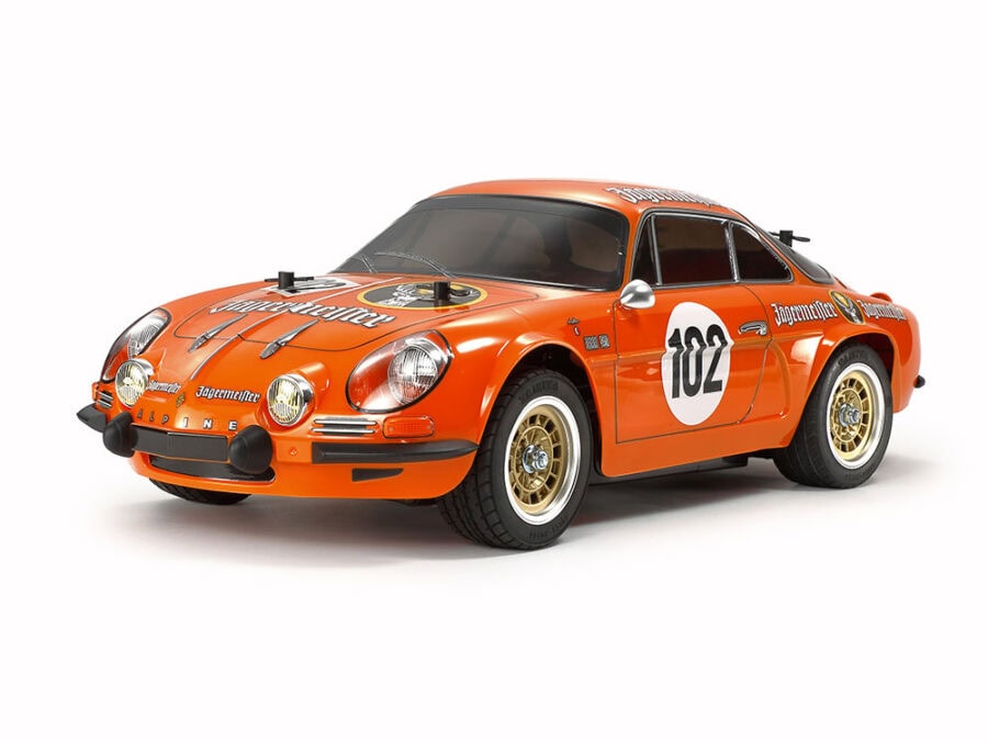 Tamiya 58708 1/10 RC Alpine A110 Jagermeister 1973 (M-06 Chassis)：圖片 1