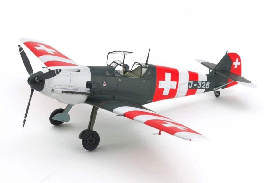 Tamiya 25200 1/48 Swiss Messerschmitt Bf109 E-3：圖片 3