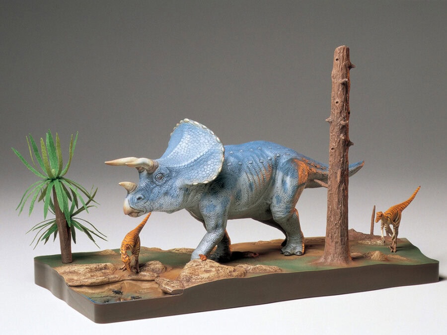 Tamiya 60104 1/35 Triceratops Diorama Set：圖片 1
