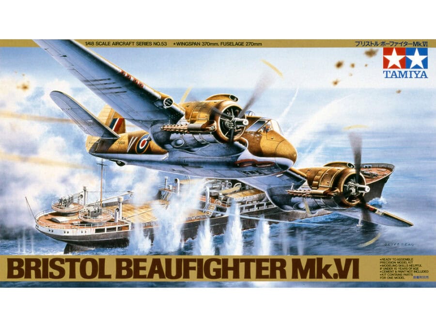 Tamiya 61053 1/48 Bristol Beaufighter Mk. VI：圖片 2