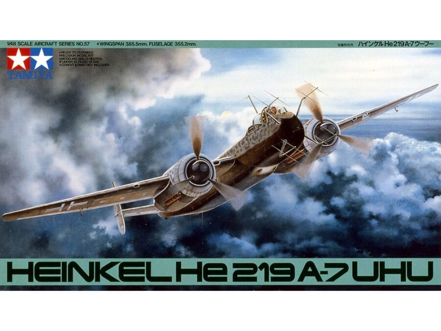 Tamiya 61057 1/48 Heinkel He219A-7 UHU：圖片 2