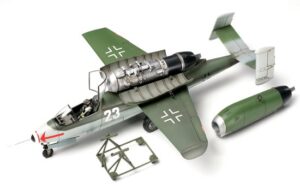 Tamiya 61097 1/48 Heinkel He162 A-2 "Salamander"：圖片 2